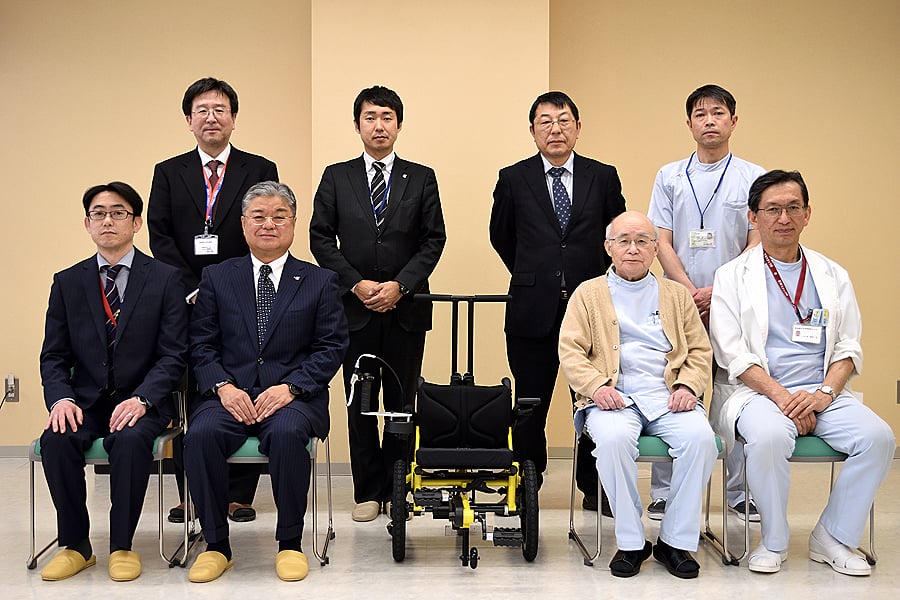 足こぎ車いすCOGY寄贈 秋田県立医療療育センター様｜株式会社シグマソリューションズ